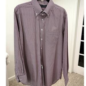 Tom Jones Corporate Image Red/Blue Gingham Button Down Shirt - 2XL